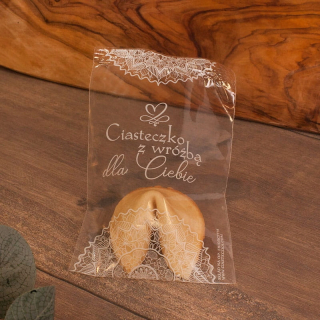 Cookies s veverom bielej čipky 250ks