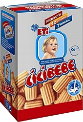 Eti cicbeibe sušienky 4x250g, turečtina