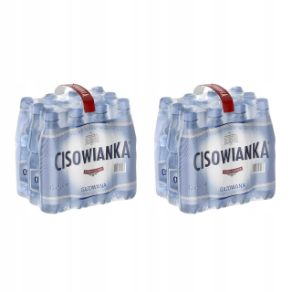 Perlivá voda CISOWIANKA 24x 0,5L