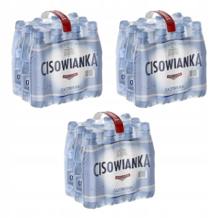 Perlivá voda CISOWIANKA 36x 0,5L