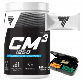 Kreatín - Cm3 360KAP.1250mg TREC Apple Creaine 5x zadarmo