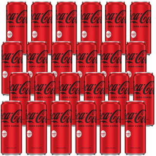 Coca cola nula 24x 330ml coca-cola nulový cukor