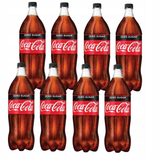 COCA COLA ZERO CUKOR 8x 2L COCA-COLA ZERO CUKOR