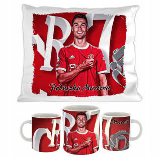 Cristiano Ronaldo CR7 CUSHION CUP + NAME