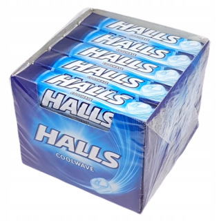 Candies Dropsy Halls Coolwave 33.5G 20ks