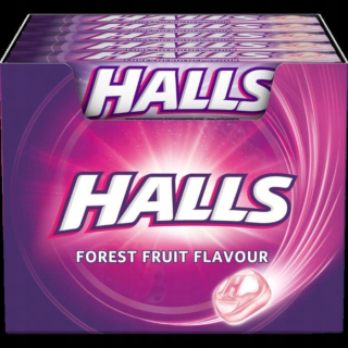 Candy Halls Forest Forest Forec Ovocie 20 x 33,5g