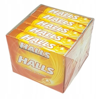 Candy Honey Lemons Halls - 20 x 33,5 g