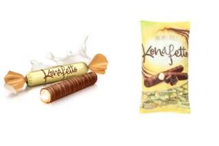 Candy Konafetto Bianco Tube v Topping - 1 kg