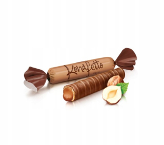 Candy Konfetto Nero Trubky v The Topping - 1 kg
