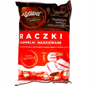 Candy Wawel Caramel plnené 1kg rukoväte
