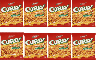 Kučeravé arašidové ostrohy arašidové klasické 8x120g