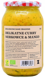 Jemné kari s kešu orechy a mango bio 9