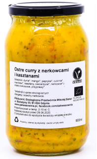 Kari korenistá s gaštany a mango bio 900 ml - Zakw