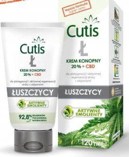CBD - Cutis-L-hunting krém 20% + CBD 120 ml konope