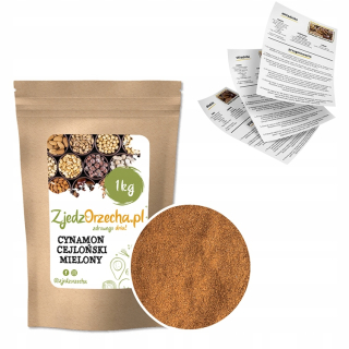 Cyjlon Cinnamon Ground 1KG + recept