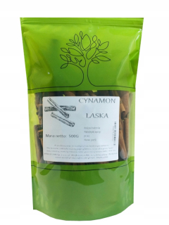 Sušené ovocie - CINNAMON STICK 500G VÝBORNÁ PRÍCHUŤ Z ECOBI