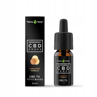 CBD - Cinnamon Vanilla CBD OIL 7% 10ML