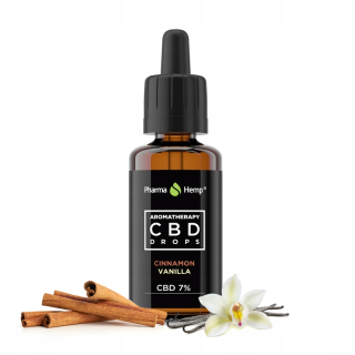 CBD - Cinnamon Vanilla CBD Oil 7% 30ml