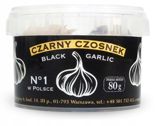 Čierny cesnak Bezlepkový bio 80 g - Päť Pass