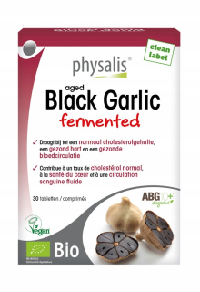 Čierny cesnakový fermentovaný bio 30 tabliet 28.4 g