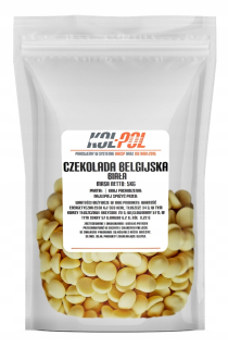 Belgická čokoláda 29% Biela 5kg Fontann Fondue