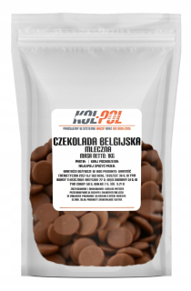Belgická čokoláda 58% mlieka 1kg Fondue Fondue