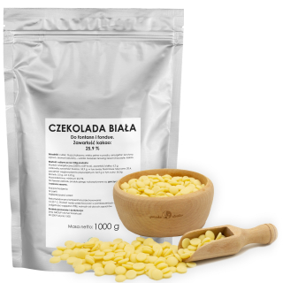 Čokoláda biela Malé Koletki 25% Cocoa 1kg