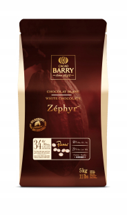 Čokoláda biela Callebaut Kaletki Zephyr deseo 5kg