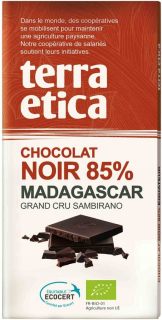 Bitter Chocolate 85% Madagaskar Fair Trade Bio 10