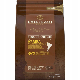 Mliečna čokoláda Callebaut Kaletki Arriba 2,5 kg