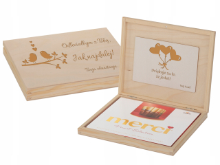 Merci Chocolates + Box Valentína Dánsky deň