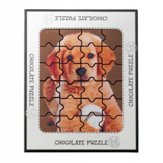 Čokoládový pes puzzle 175g darček