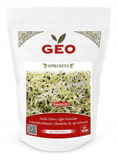 Cesnakové semená na geo sprouts certifikované 150g