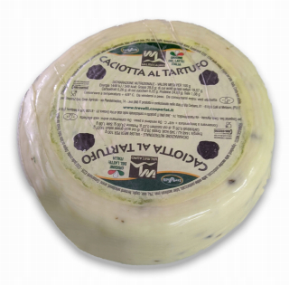 Caciotta Al Tartufo - 500 g taliansky syr s hľuzovkami