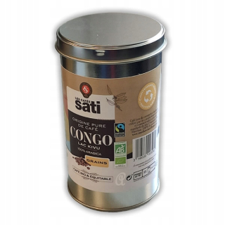 Zrnková káva - Cafe Sati Congo Lac Kivu 225 g kávových zŕn (90)