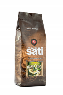 Zrnková káva - Cafe Sati Irish Cream 500g Granist