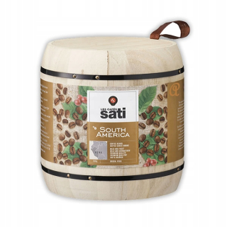 Zrnková káva - Cafe Sati Peru 250g kávové zrná v barel (77)