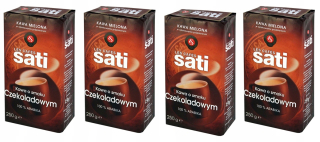 Káva mletá -  Cafe Sati Chocolate Coffee mleté 4 x 250 g