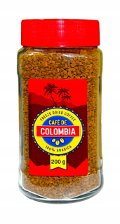 Instantná káva -  Cafe de Colombia Instantná káva 200g
