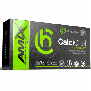 Calcichel Chelat Vápnik v kapsulách AMIX NUTRITION