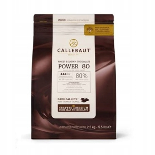 Callebaut Power 80% tmavá čokoláda 1kg