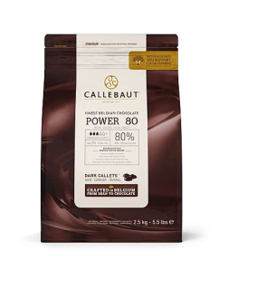 Callebaut Power 80% Dark Chocolate 2.5kg