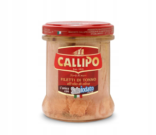 Callipo tuniakové filé v olivovom oleji 170g