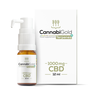 CBD - CANNABI GOLD HAPPY OIL CBD 1000mg TERPÉNY +