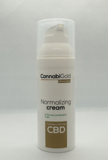 CBD - Kanabigold. Normalizačný krém. Mastné / zmiešané CBD