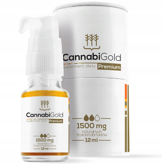 CBD - CANNABIGOLD Premium 15% Konopný olej CBD DHL24H