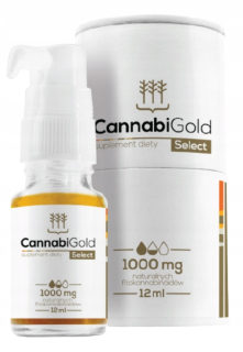 CBD - Kanabigold Select CBD konope olej 10% 1000mg