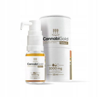 CBD - CANNABIGOLD OLEJEK CBD 1000MG Zvoľte 12ml