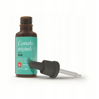 CBD - Konope originálov surový 30ml CBD olej CBDA 5%