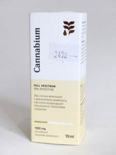 CBD - CANNABIUM CBD ÚČINNOSTI 10% 10G OIL